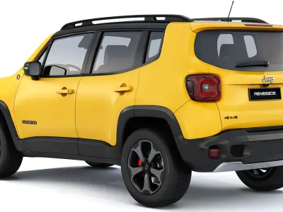 Jeep Renegade Trailhawk 2016 3D model