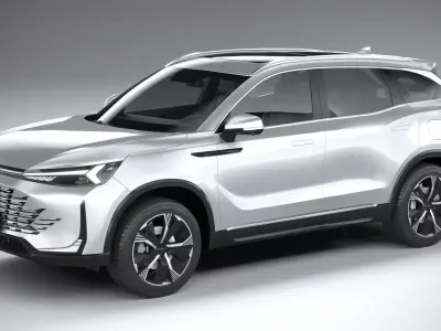 BAIC Beijing 7 2025 3D model