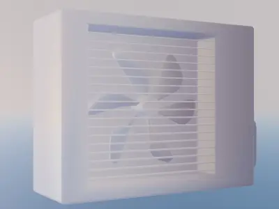 AC Air Conditioner Free low-poly 3D model