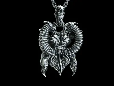 Scarab Of Shoggoth ancient Pendant  3D print model