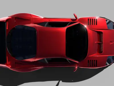 Ferrari f40 Liberty Walk 3D model