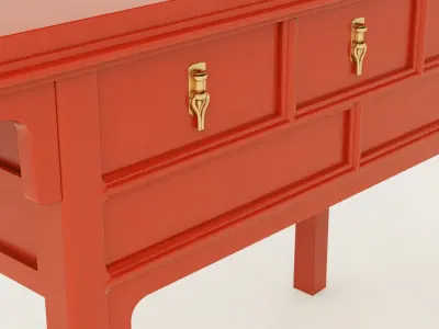 Chinese console 3D model