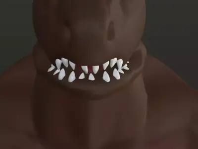 Lizardmen335 Low-poly 3D model