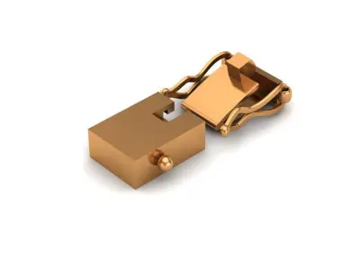 Broche-chain lock 3D print model