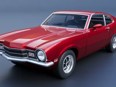 Mercury Comet 1971 3D print model