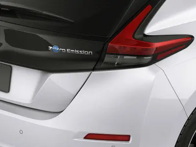 Nissan Leaf 2018 3D model