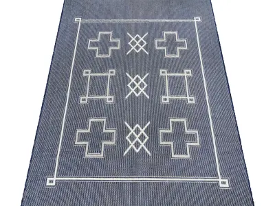 Rug Set 854 3D model
