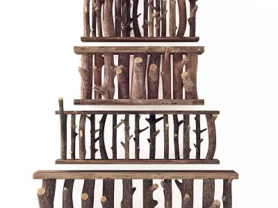 Log decor constructor big n1 3D model