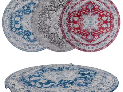 Rugs No 442 Low-poly 3D model