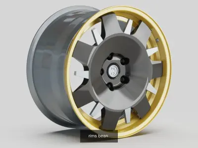 rims wheel collection 3D Model Pack