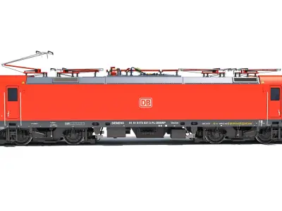 Siemens Vectron Locomotive Deutsche Bahn 3D model