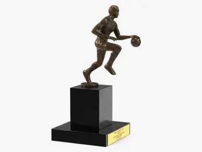 NBA Most Valuable Player Trophy 3D model
