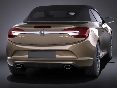 Buick Cascada 2016 VRAY 3D model