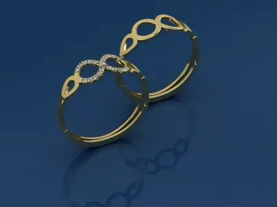 Rings 3D print model