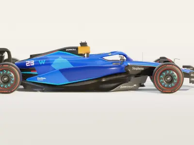 Williams FW45 3D model