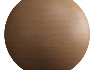 3 Wood Materials PBR 4k 3D model