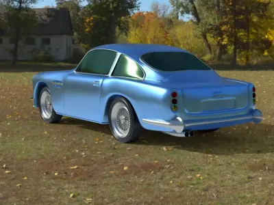 Aston martin DB4 3D model from CGTrader