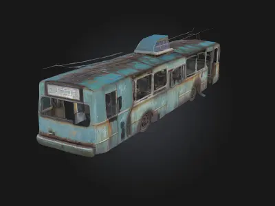 Rusty Remnants  Fragments of a Forgotten World 3D model