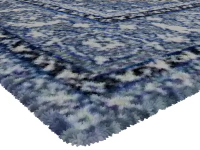 Rug Set 1551 3D model