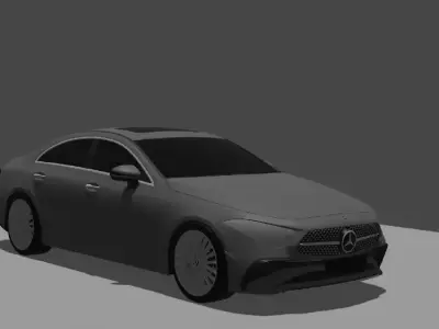 Mercedes AMG GT 63 car 3D model