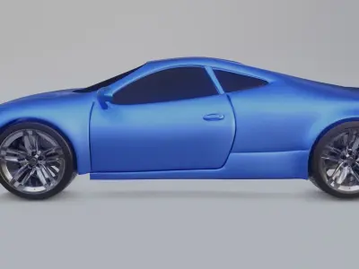 Racing Car 3D Model 3D model