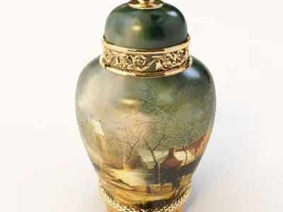 Antique Art Vase 3D model