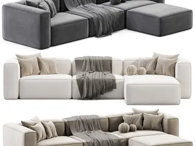 Sofa Modulowa By Westwing 3D model