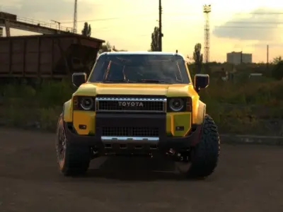 Toyota First prado 2024 3D model