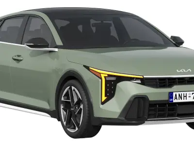 Kia K4 GT-Line 2025 3D model