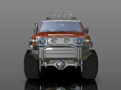 Toyota Fj New 3D Model  3D model