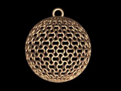 Christmas Decoration Ball 3D print model purchase