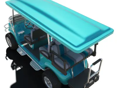 Golf Cart 3D model