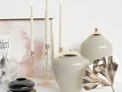 Decoration set 17 3D model