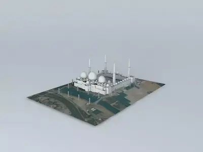 Sheikh Zayed Mosque Free 3D model