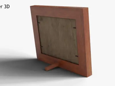 Photo Frame Low-poly 3D model