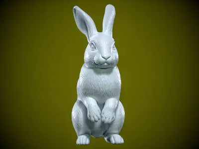 Rabbit rex model urban vibes 3D print model