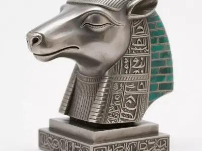 camel 3D print model