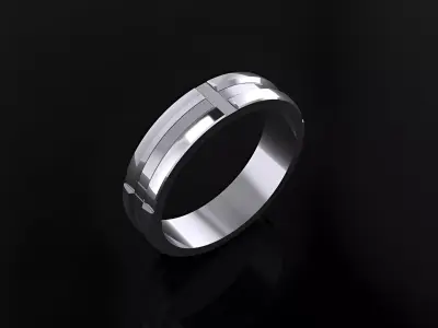 Wedding Band Collection 47 - 60 size 3D print model