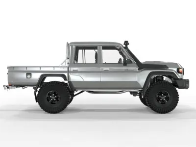 Generic Land Cruiser Serie 79 Double Cab 2024  3D model