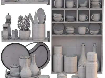 Kitchen Accessory 05 3D model purchase