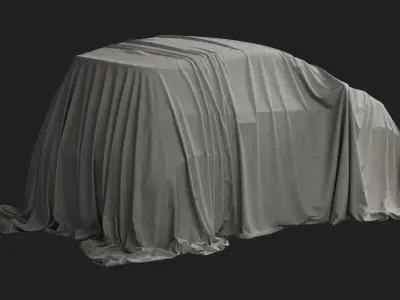 Ordinary Car Cover 03 3D model