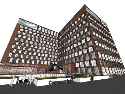 Urban Beacon Office Building 3D model