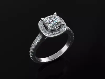 Women Ring 31 3D print model