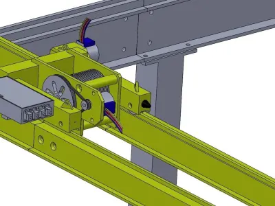 gantry crane  3D print model
