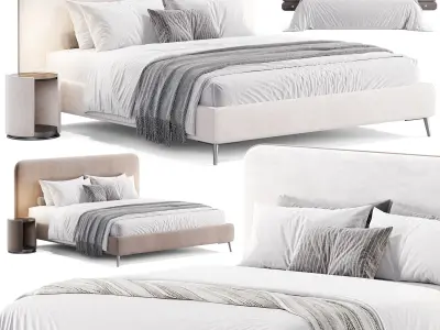 Forssa bed by Mononova 3D model