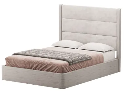 Morada Bed 3D model