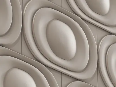 Wall panel Kaza Saturn 3d Panel 3D model