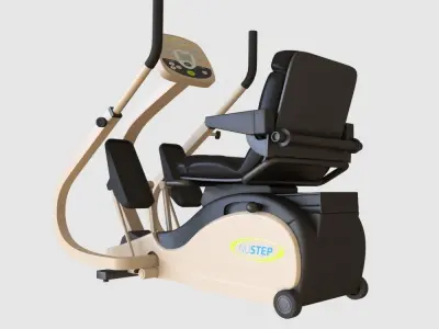 nustep 4000 3D model