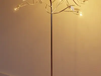 Floor lamp metal 3D model