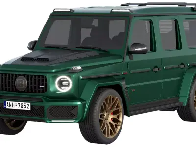 Mercedes-Benz AMG G63 BRABUS 700 WIDESTAR 3D model